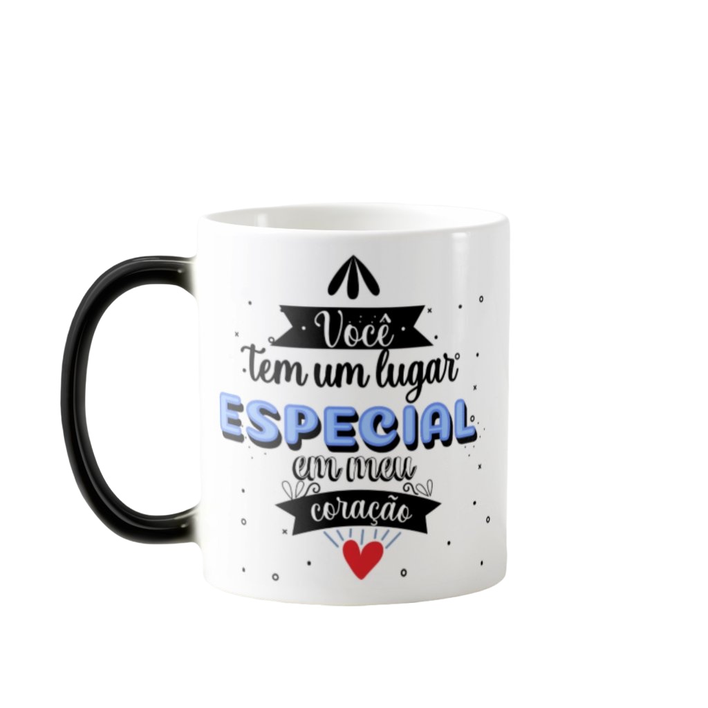Caneca Cerâmica Mágica Presente Criativo Especial Amizade