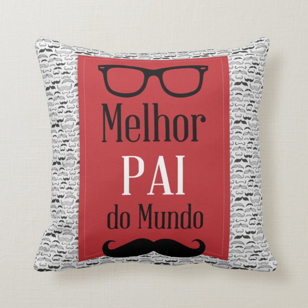 Kit Almofada E Caneca Dia Dos Pais Melhor Pai Do Mundo