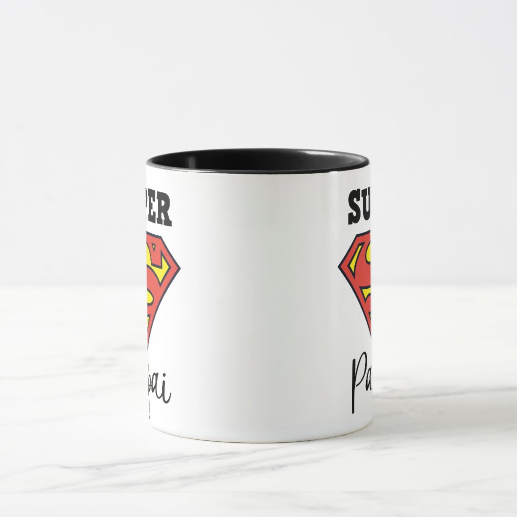 Caneca Presente Especial Para Super Papai - Dias Dos Pais