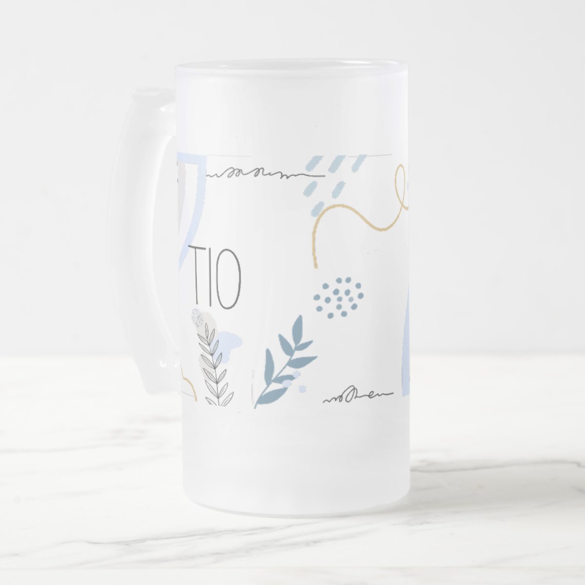 Copo de Cerveja Chopp Presente Titio Minimalista Tio