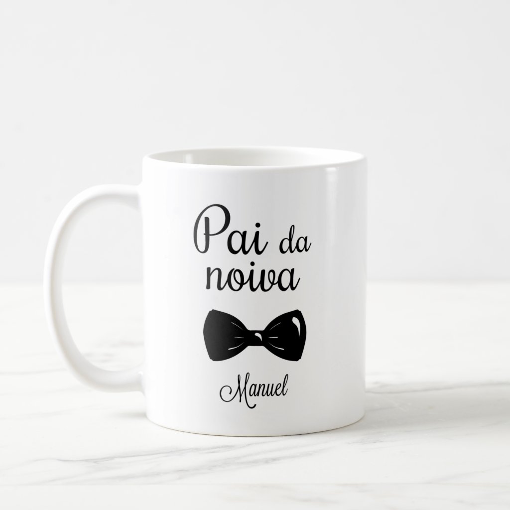 Kit 2 Canecas Casamento Mãe Presente Personalizado Com Nome