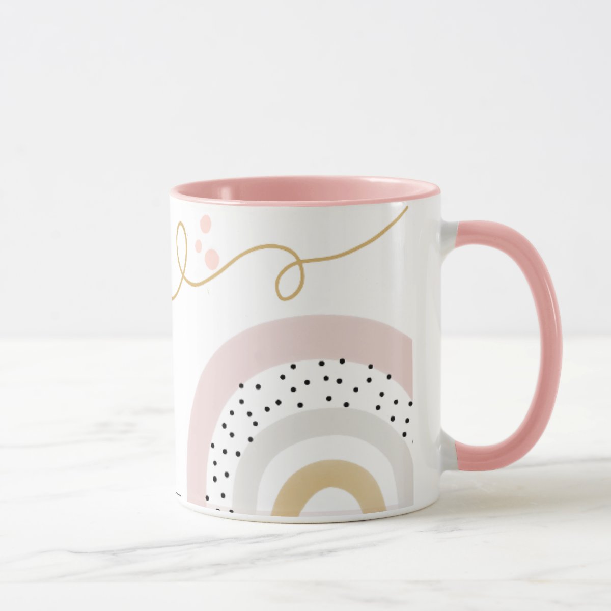 Caneca Cerâmica Lembrança Mamães Rosa-claro Mulheres Família Dia Das Mães Tia