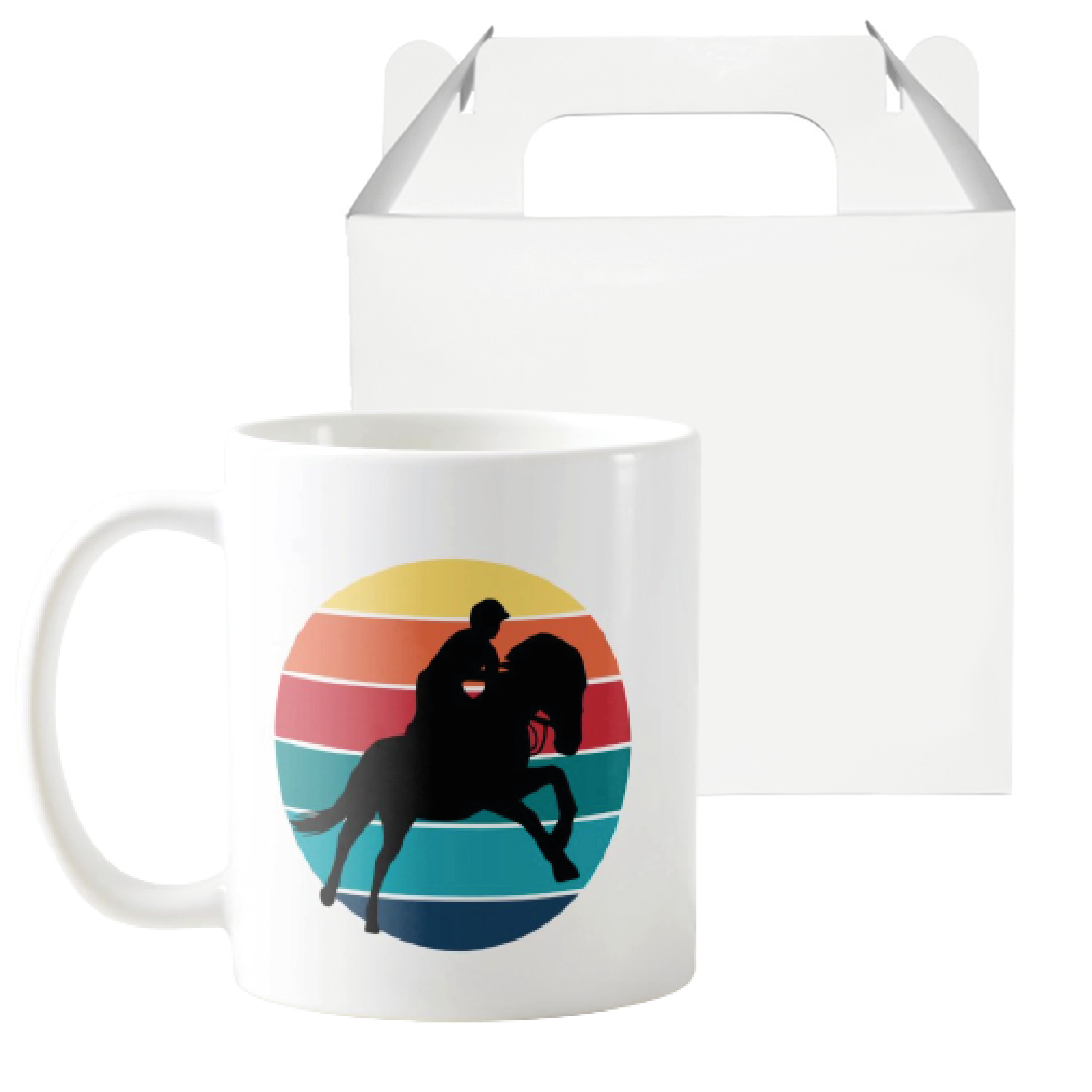 Caneca Presente Personalizado Esporte Hipismo Equestres - Hobbies (Esportista)