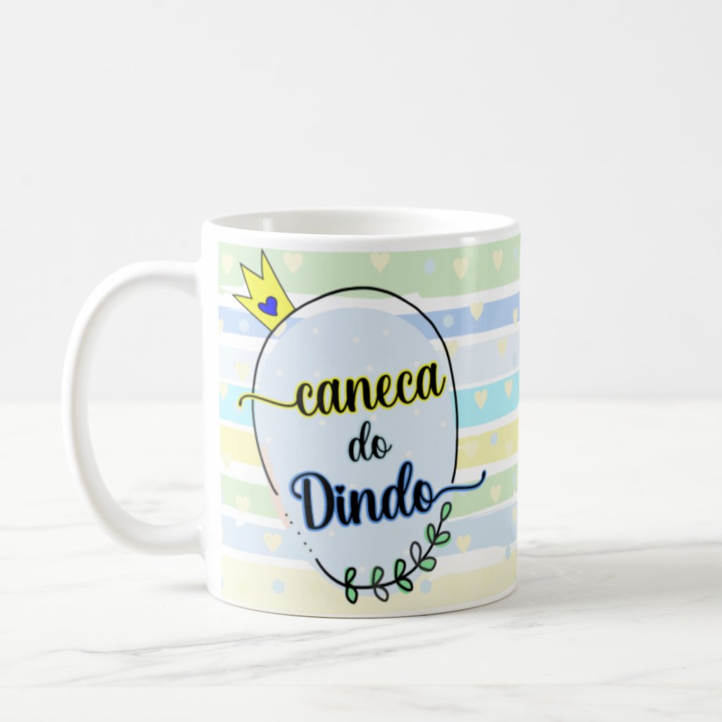 Caneca do Dindo Presente Especial Aniversário Padrinho