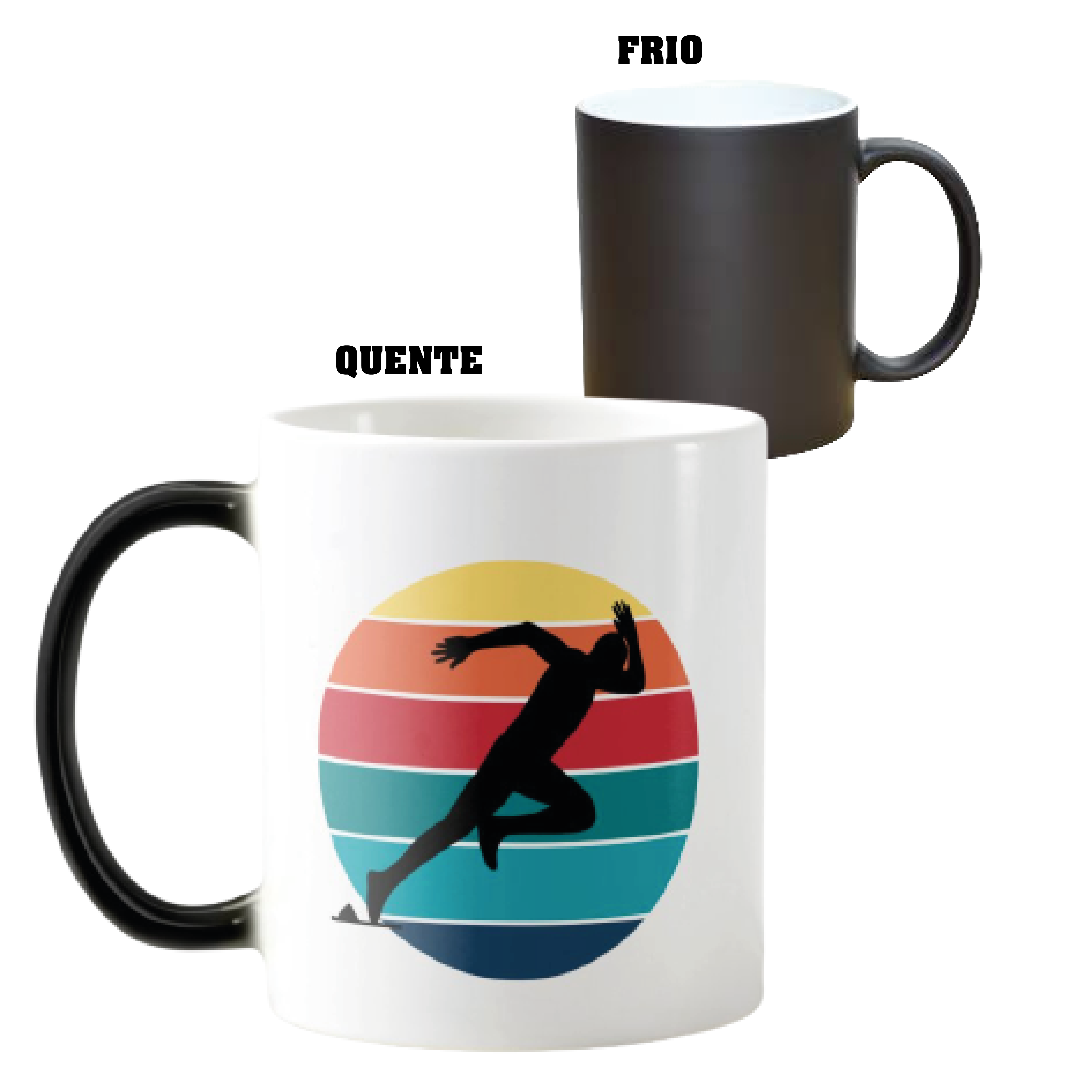 Caneca Mágica Presente para Amigo Atleta Esporte Atletismo - Hobbies (Esportista)