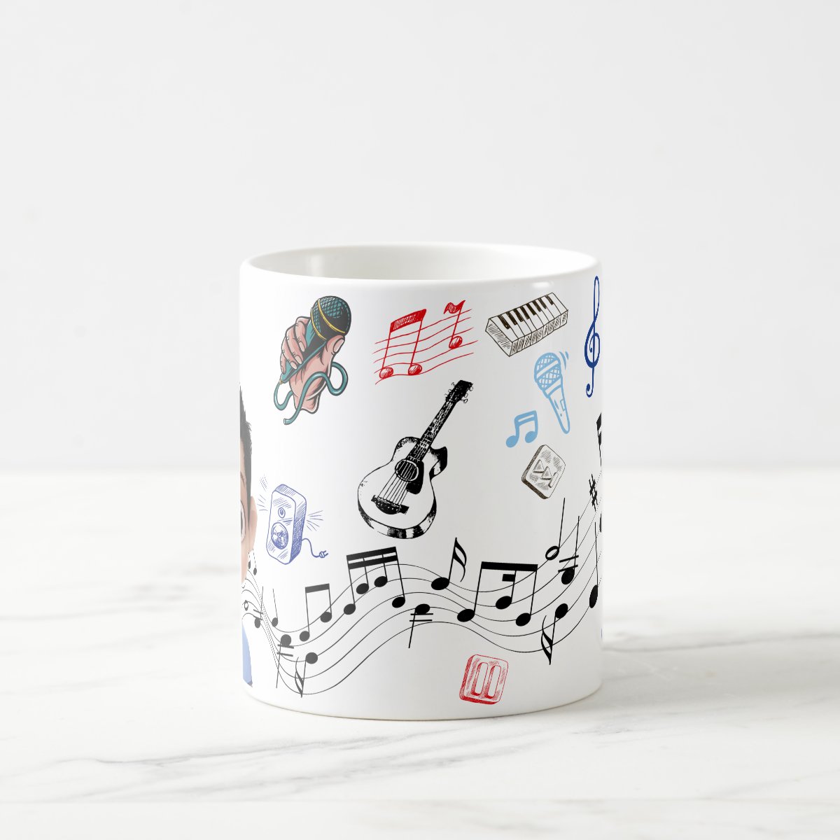 Caneca Personalizada Presente Criativo Cantor Música