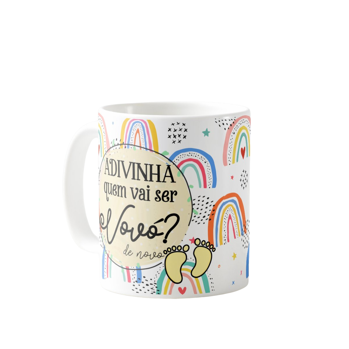 Caneca Presente Para Vovó Revelação De Gravidez