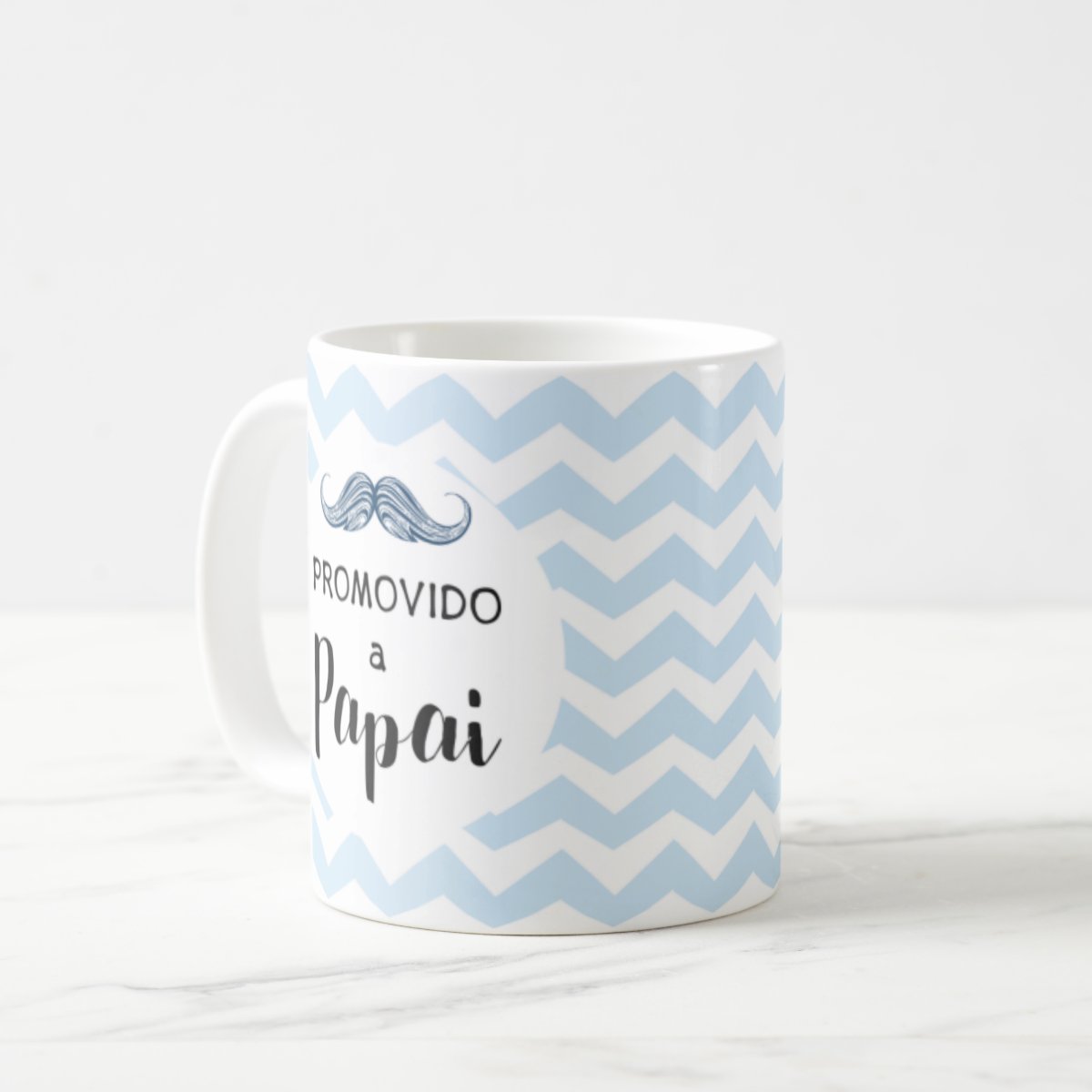 Caneca Personalizada Presente Gravidez Promovido a Papai