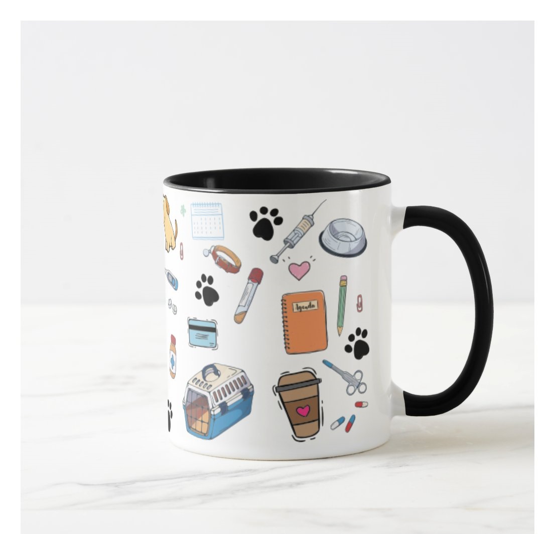Caneca Personalizada para Profissionais Medicina Veterinária