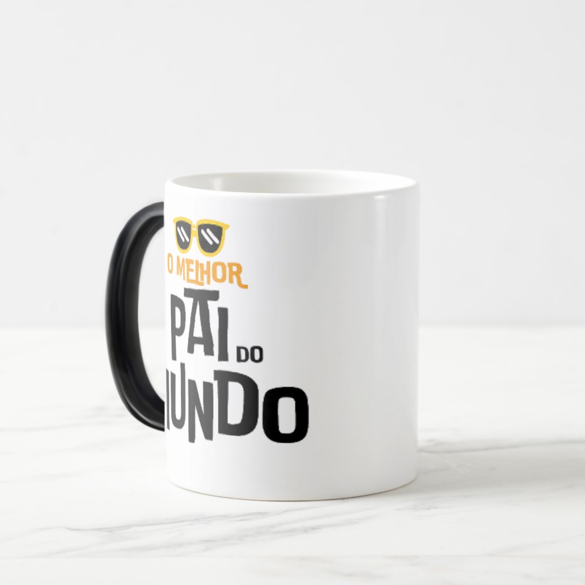 Caneca Mágica Criativa Presente Divertido para o Melhor Pai