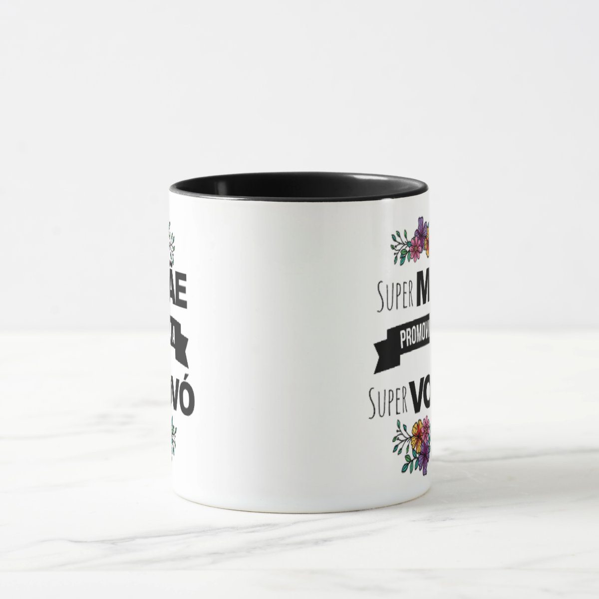 Caneca Presente Revelação Criativa Para Super Vovó Avó