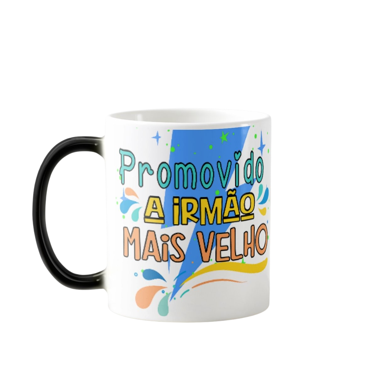 Caneca Mágica Presente Criativo para Irmão Mais Velho