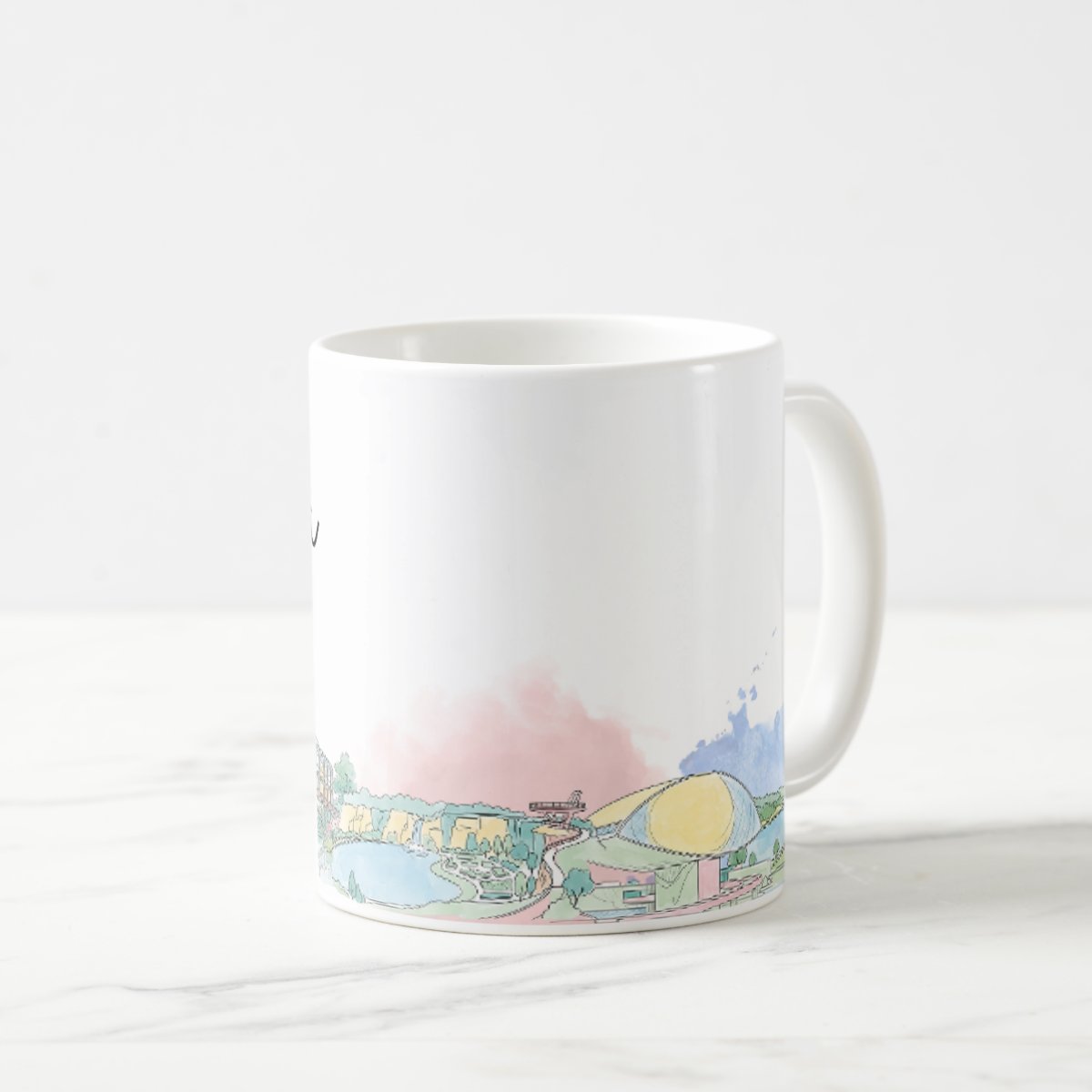 Caneca Personalizada Paraná Lembrança Cidade Curitiba