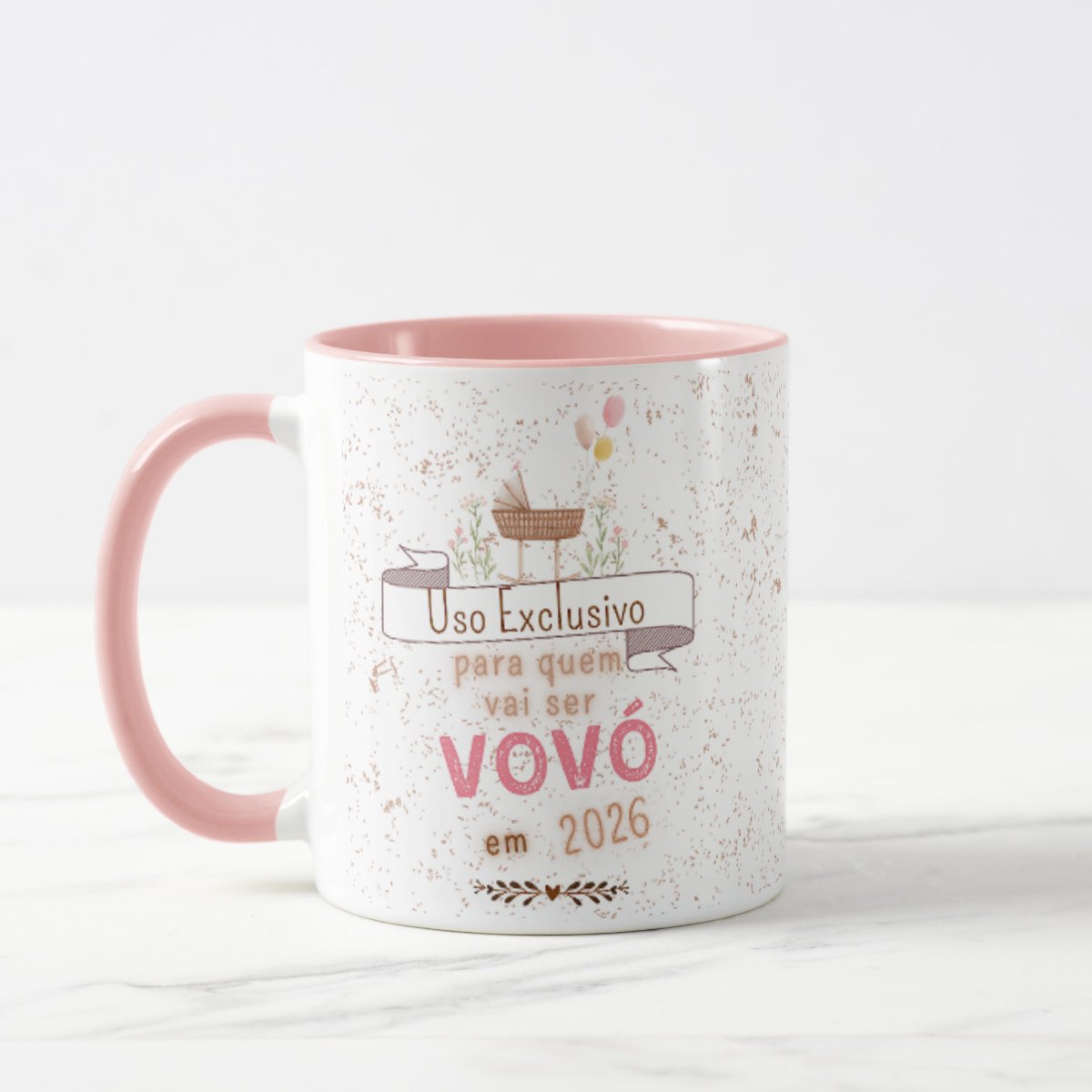 Caneca Presente Especial Revelação Quem Vai Ser Avó 