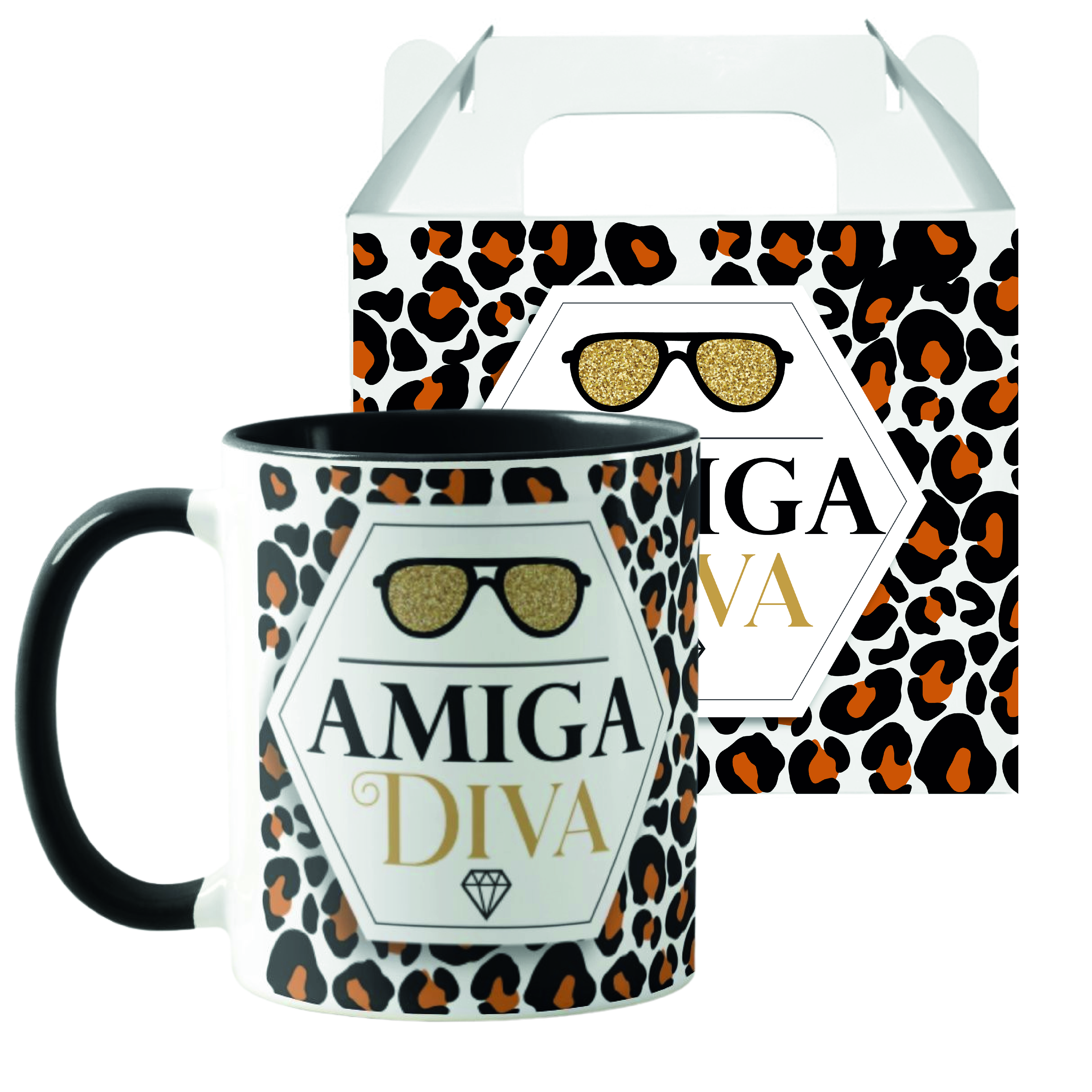 Caneca Presente Aniversário Natal Para Amiga Diva - Outros (Amizade)
