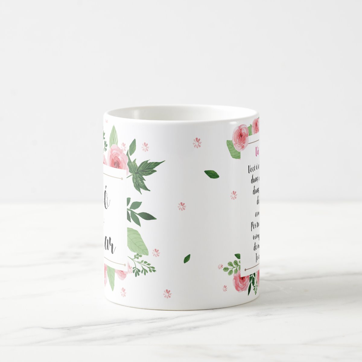 Caneca Vovó com Açúcar Presente com Nome e Mensagem Especial