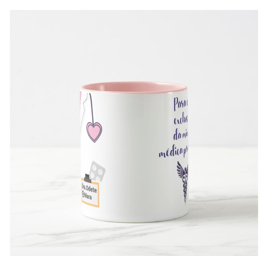 Caneca Uso Exclusivo da Minha Médica Preferida Personalizada