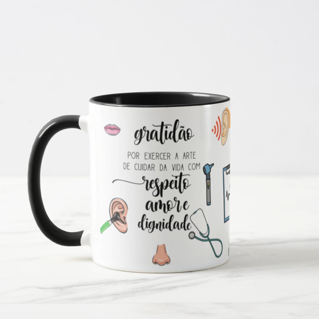 Caneca Presente Médico Medicina Otorrinolaringologia