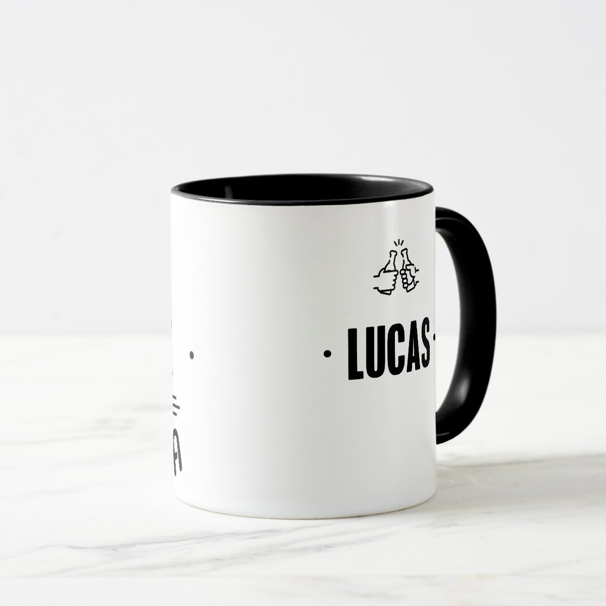 Caneca Personalizada Frase Chance Disso Ser Cerveja