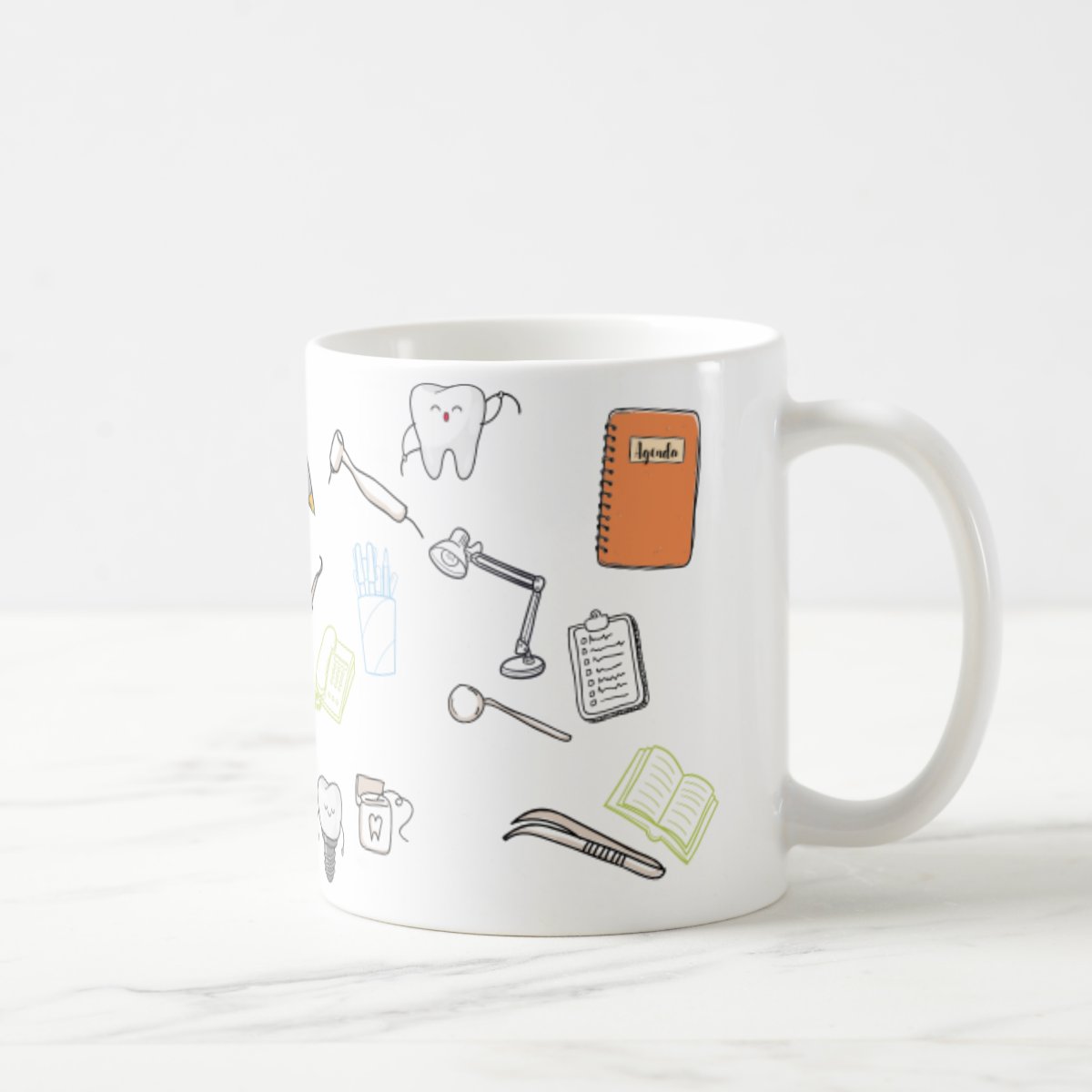 Caneca Personalizada Especial Profissão Odontologia Dentista