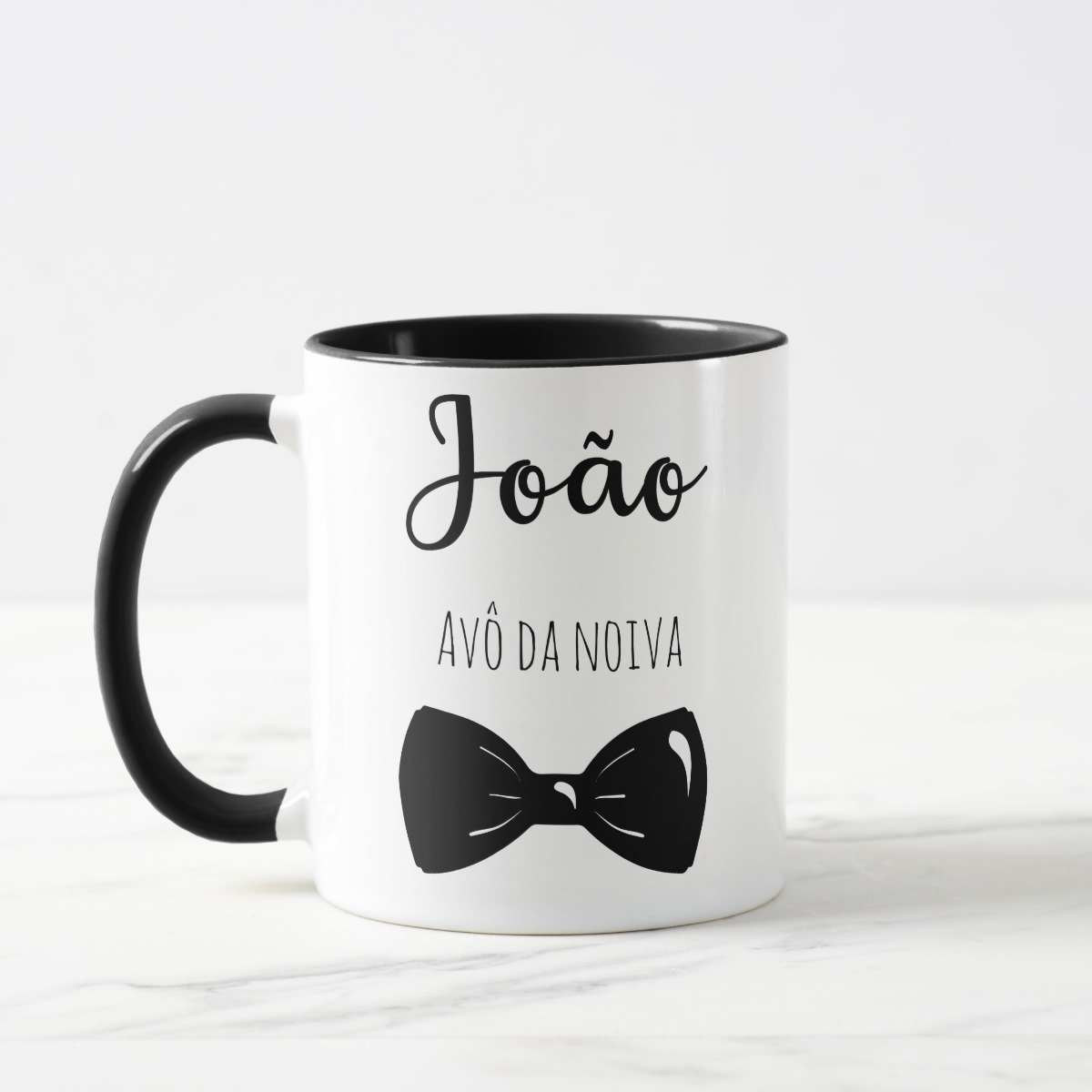 Caneca Personalizada Avô da Noiva Casamento Gravata