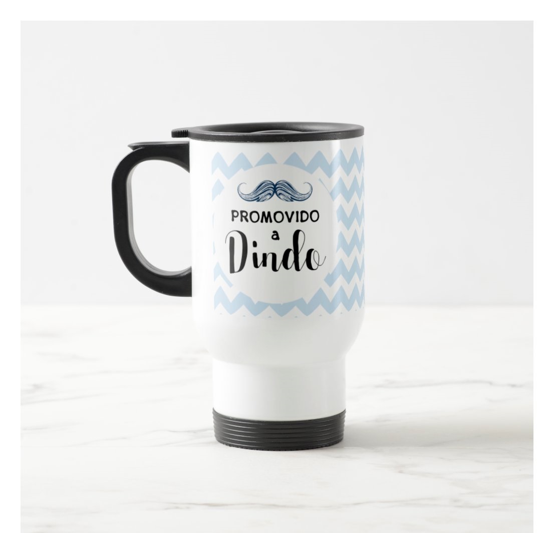 Copo Térmico Personalizado Batizado Presente Padrinho Dindo
