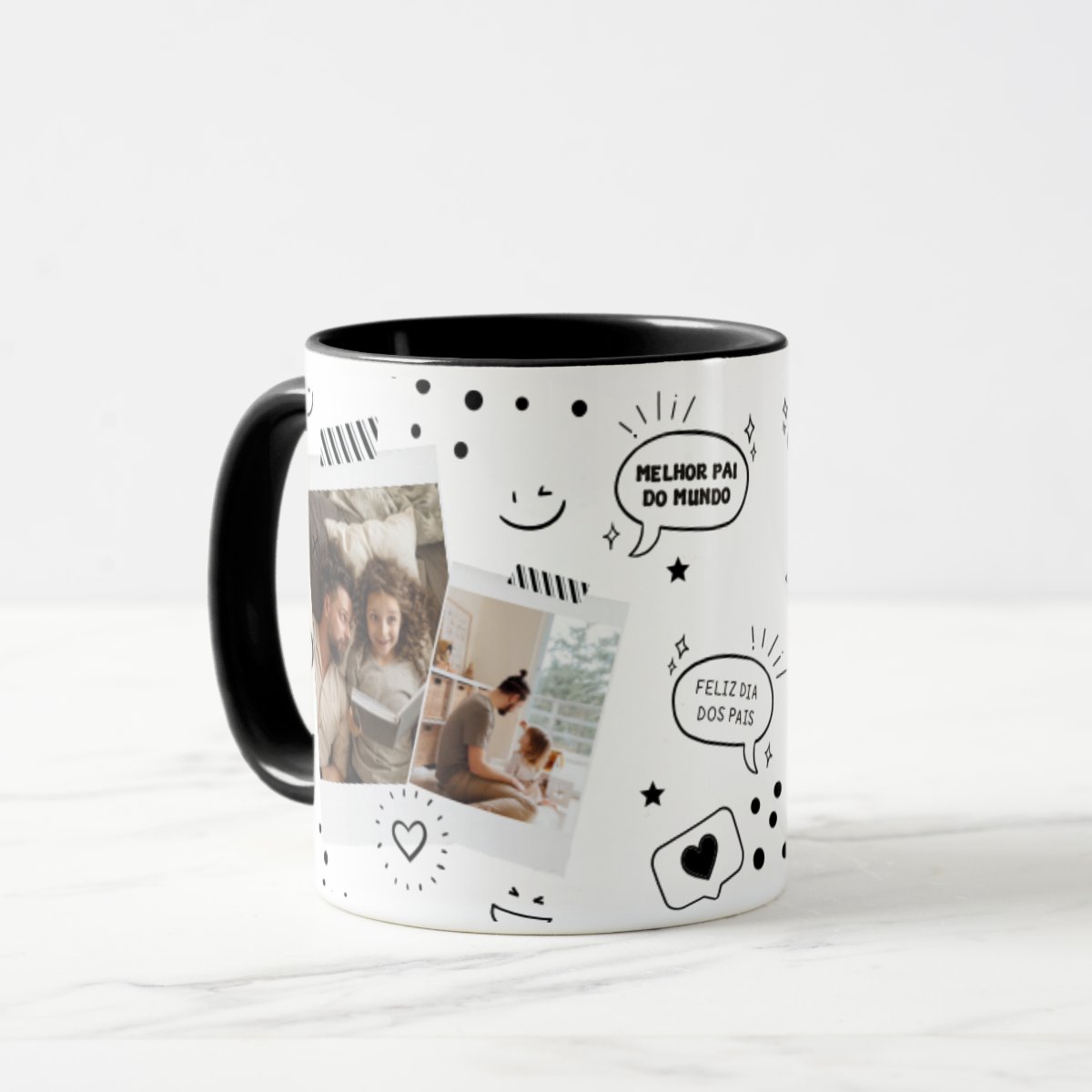Caneca Personalizada Especial para Dia dos Pais com Foto