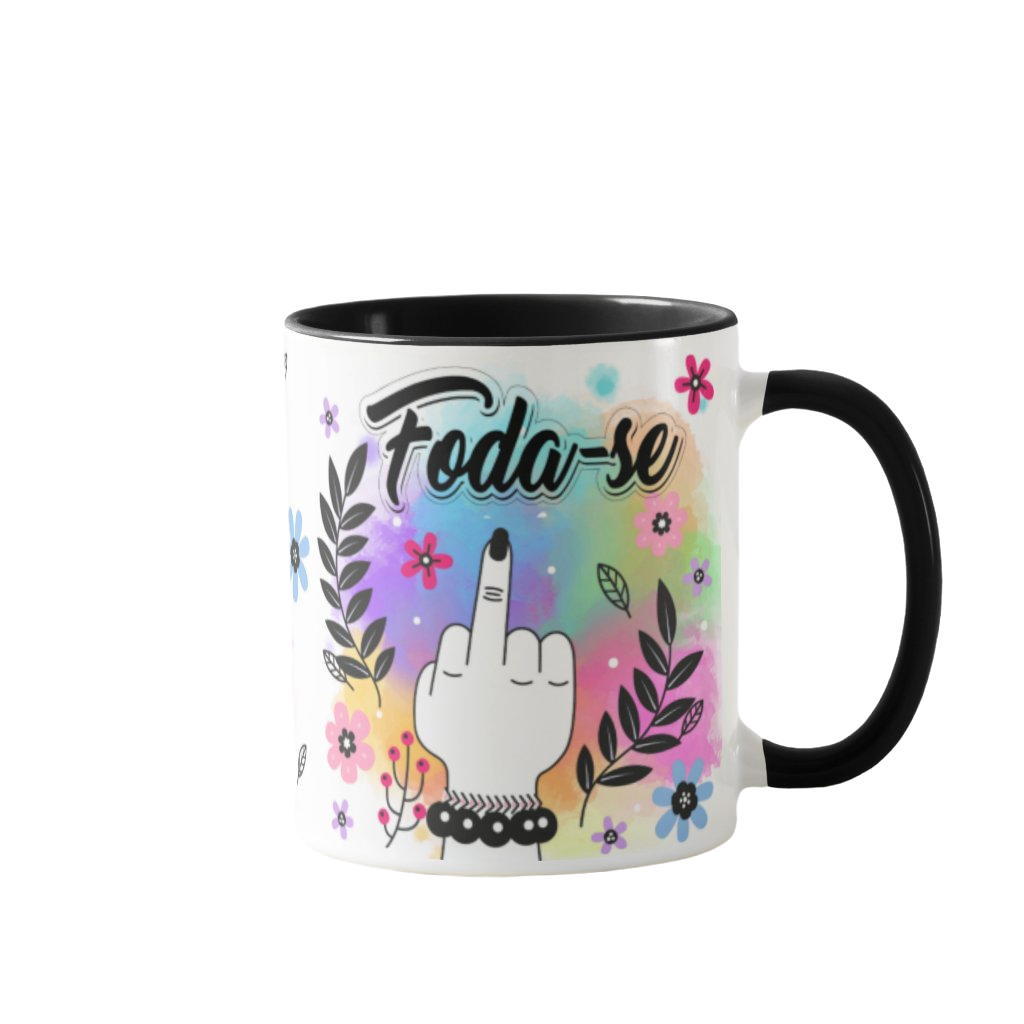 Caneca Foda-se Xícara Frases Divertidas Presente Mulher