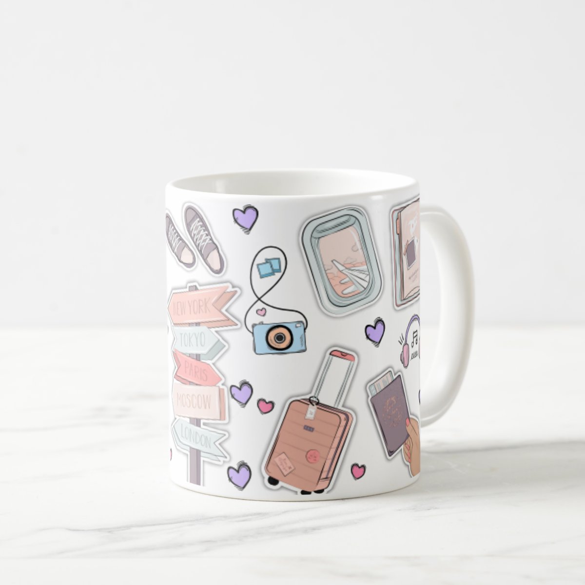 Caneca Presente Guia Turístico Personalizada Viagem Turismo