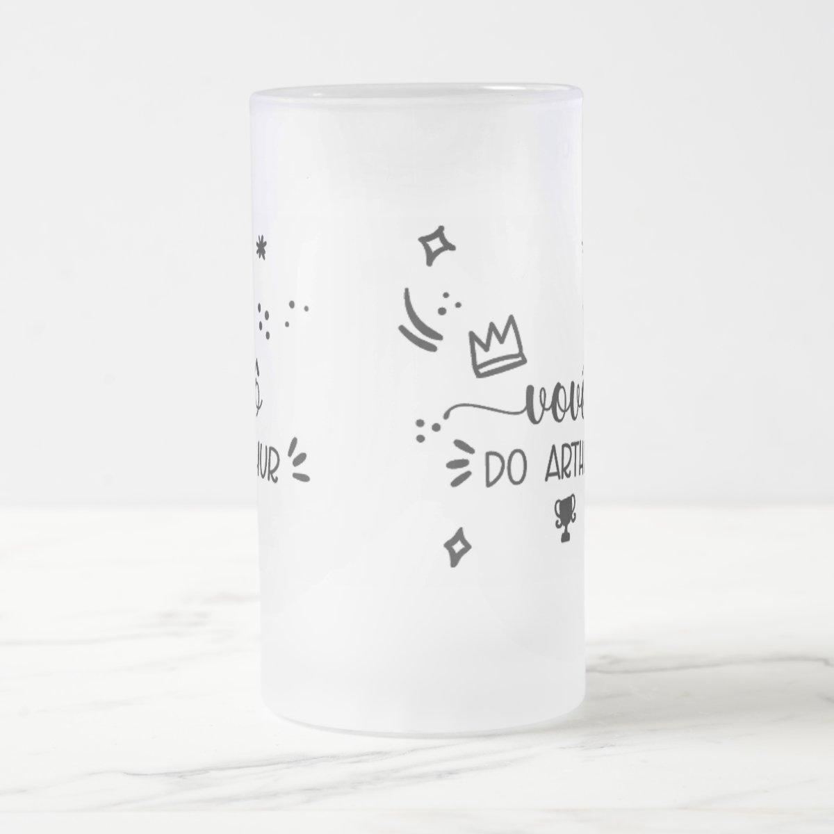 Copo de Cerveja Presente para Vovô Personalizado com Nome
