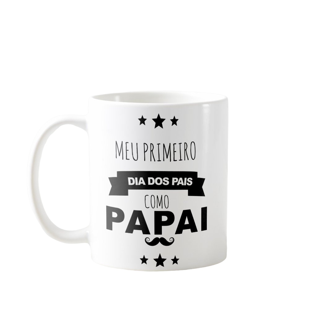 Kit Presente Criativo Meu Primeiro Dia Dos Pais Como Papai - Família (Pai)