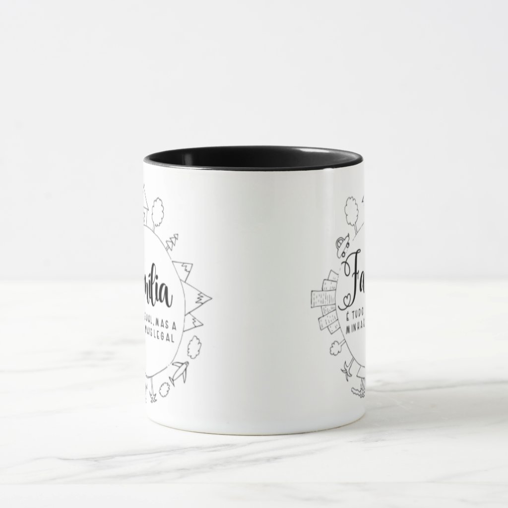 Caneca Familia Presente Personalizado para Melhor Família