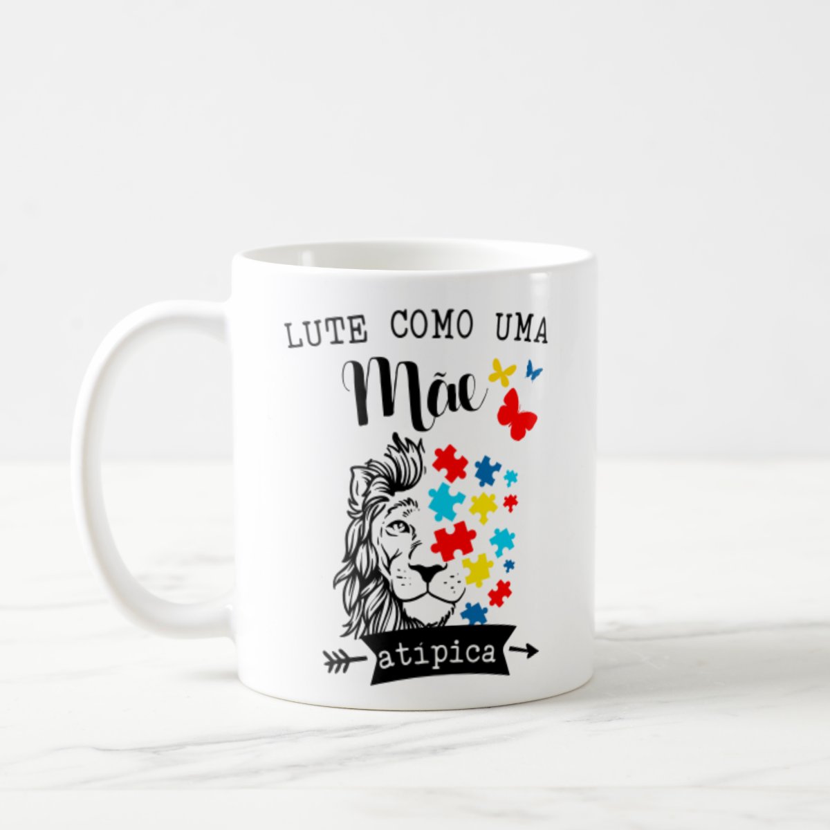 Caneca Personalizada Presente Especial para Mãe Atípica