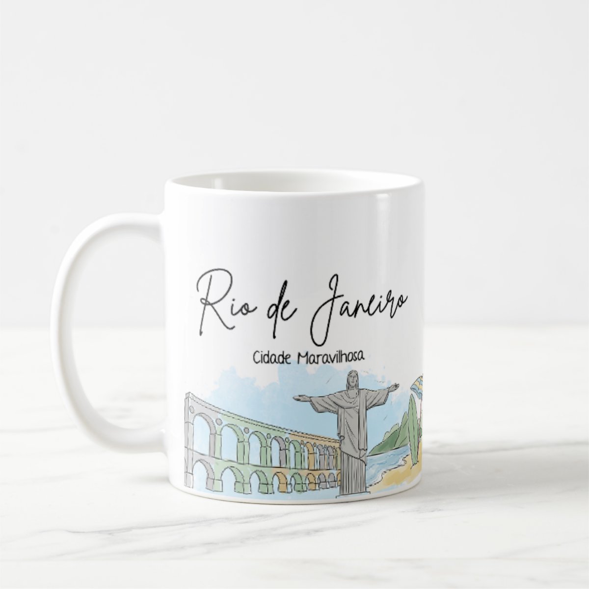 Caneca Cidade Maravilhosa Lembrança Rio de Janeiro 