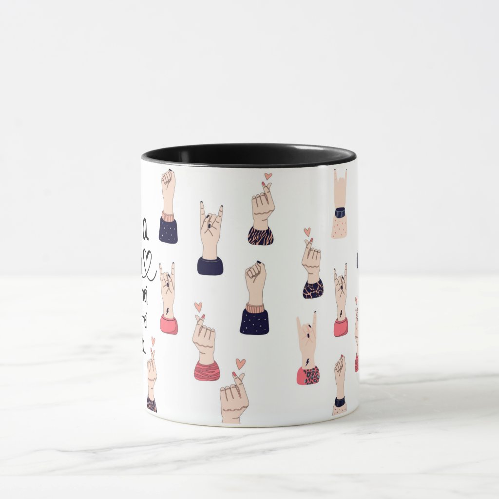 Caneca Personalizada Dia das Mulheres Mulher Que Me Tornei