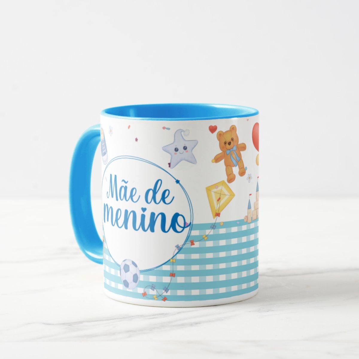 Caneca Lembrança Para Mamãe De Menino
