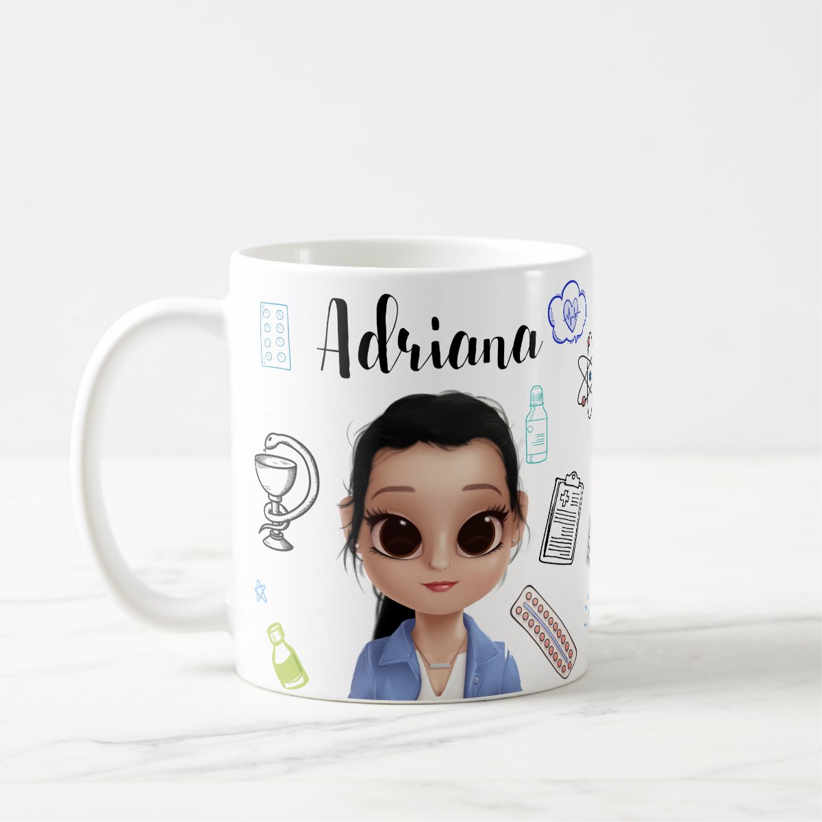 Caneca Personalizada Criativa Farmácia com Avatar