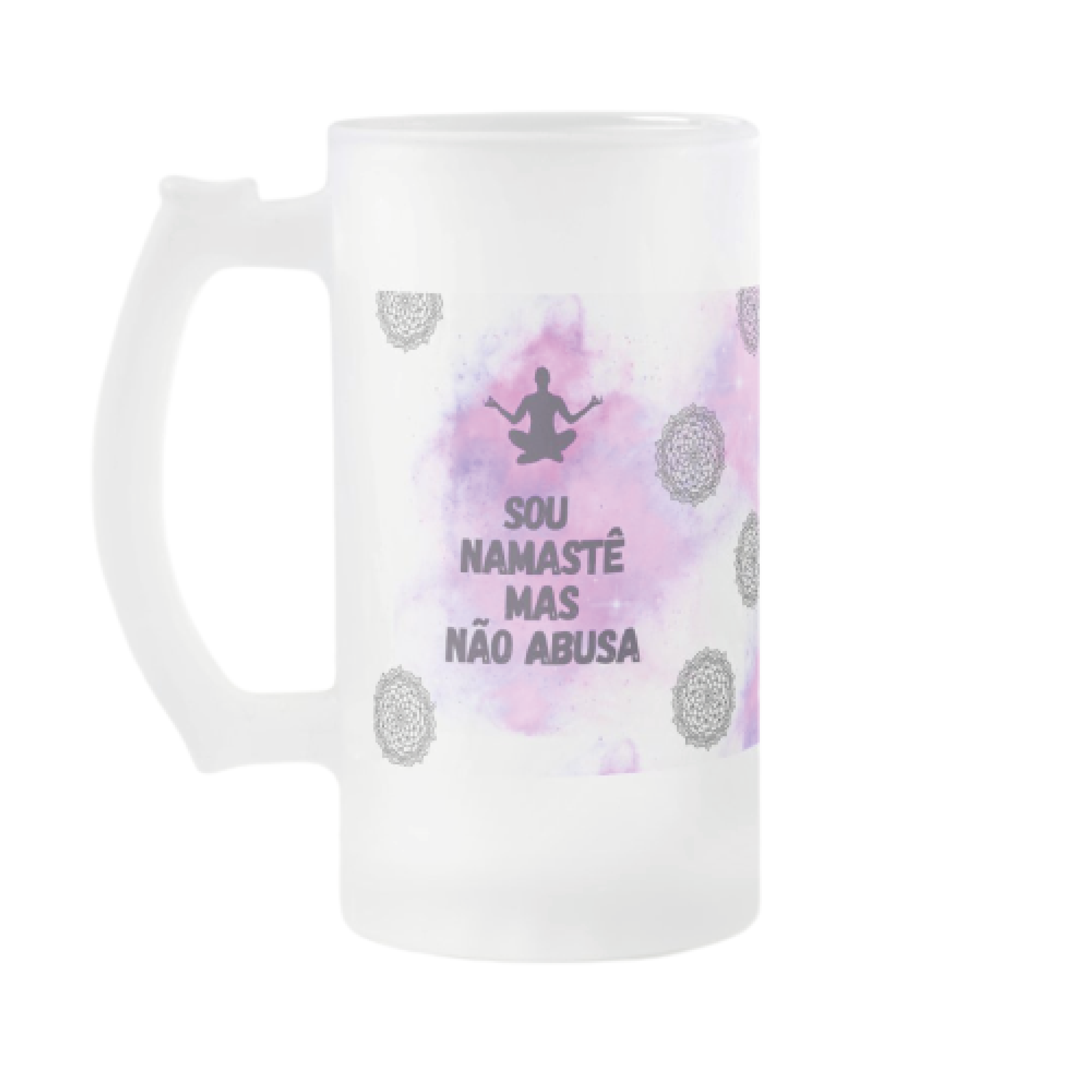 Copo de Cerveja Chopp Presente Especial Yoga Namastê - Outros (Namastê)