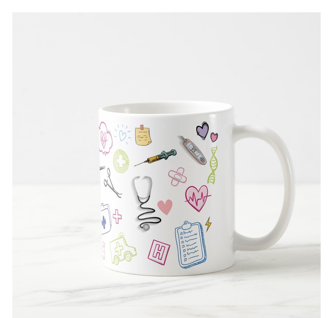 Caneca Personalizada Profissão - Enfermagem