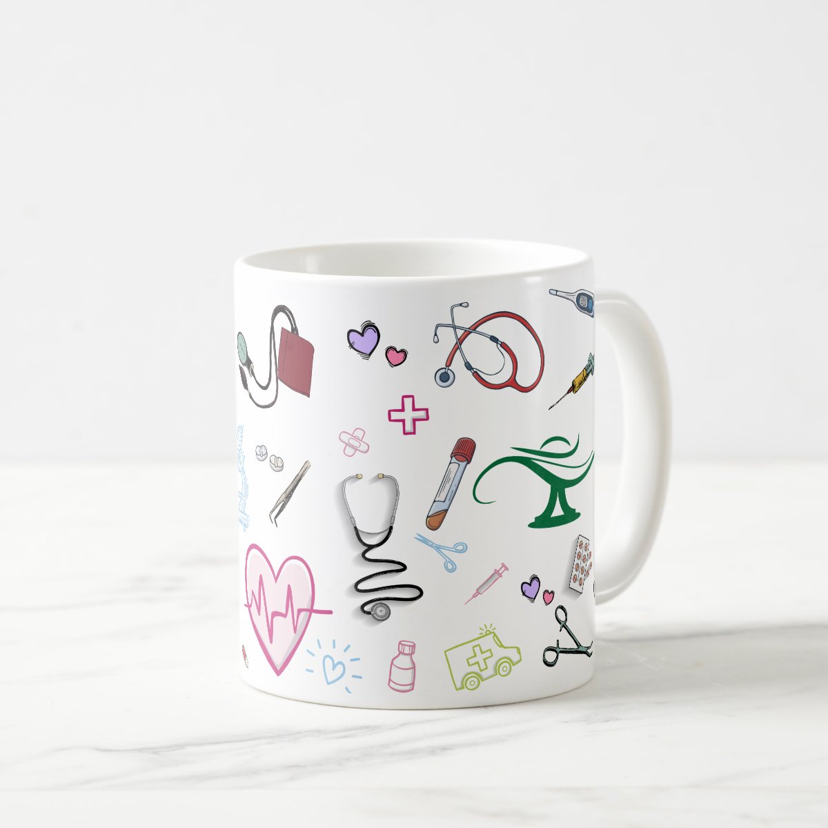 Caneca Enfermagem Profissão Presente Enfermeira Especial