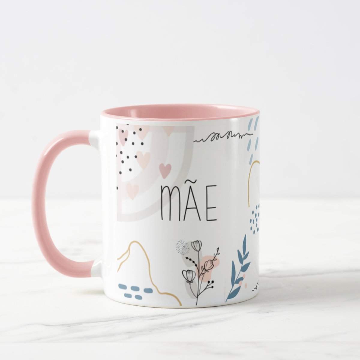 Caneca Feminina Minimalista Presente Especial para Mãe
