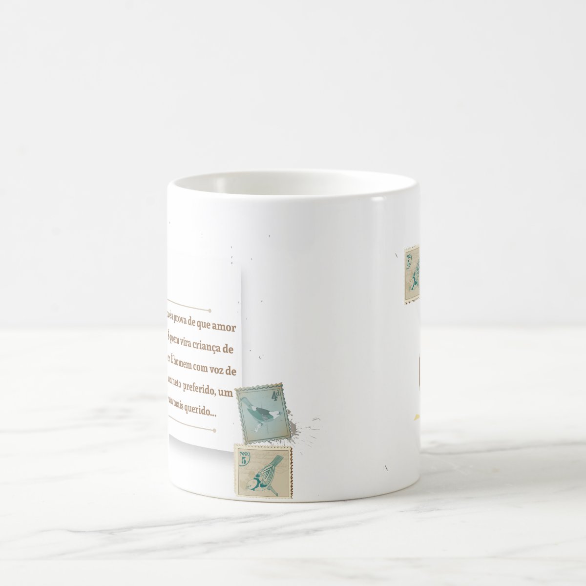 Caneca Presente Personalizado Avô Vovô com Significado