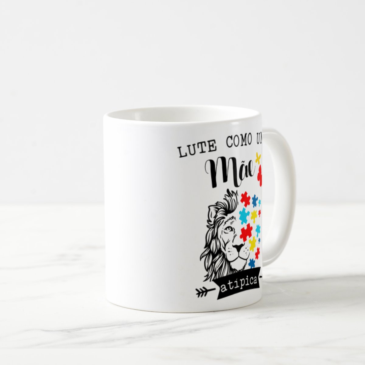 Caneca Personalizada Presente Especial para Mãe Atípica