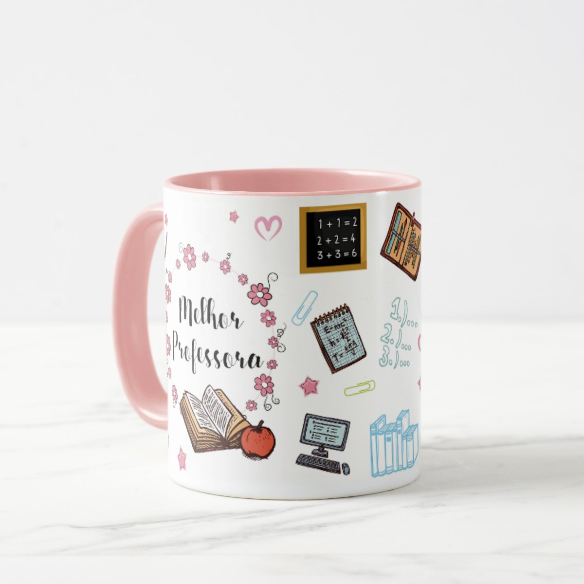 Caneca Personalizada Dia dos Professores com Agradecimento