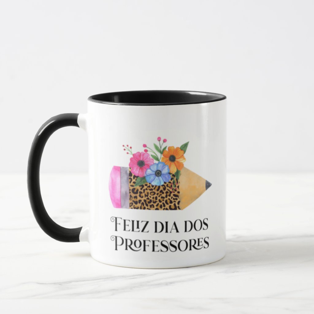 Caneca Personaliza Presente Para Dia Dos Professores - Dia dos Professores (Professor(a))