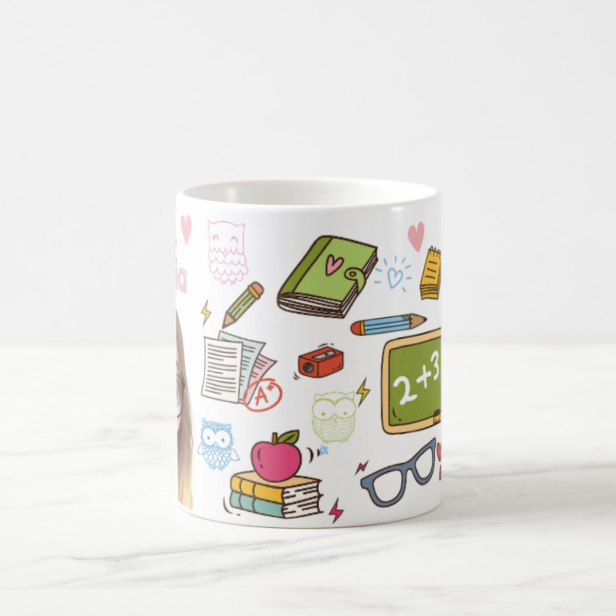 Caneca Dia dos Professores Presente Alunos para Professoras