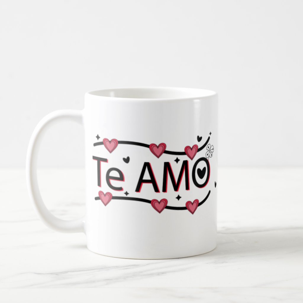 Caneca Cerâmica Presente Personalizado Casal Amor Te Amo