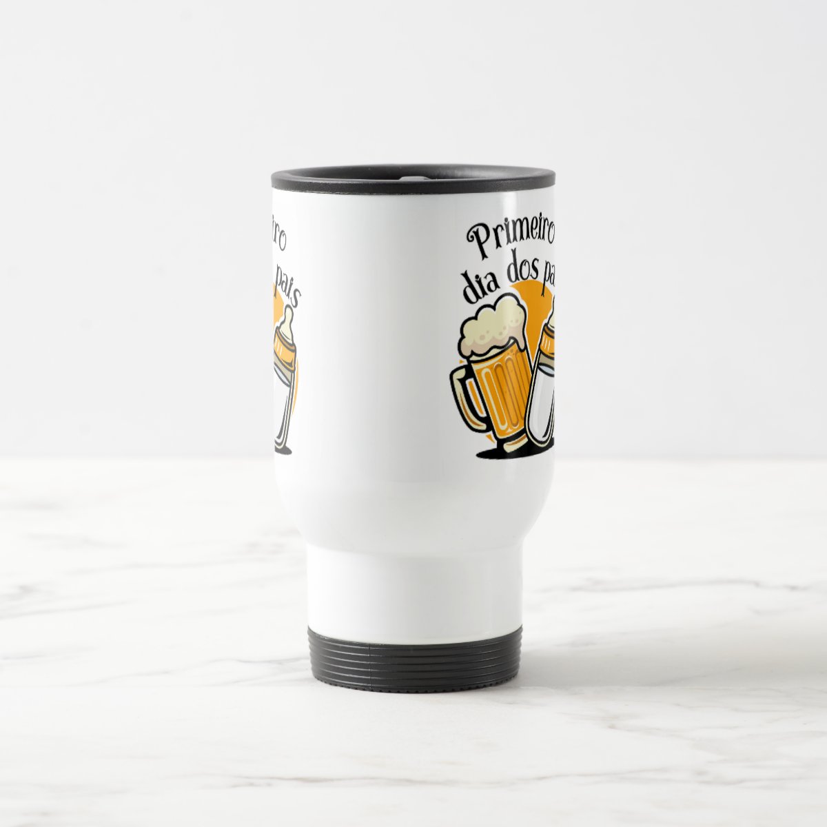 Copo Térmico Pai Cervejeiro Presente Primeiro Dia Dos Pais