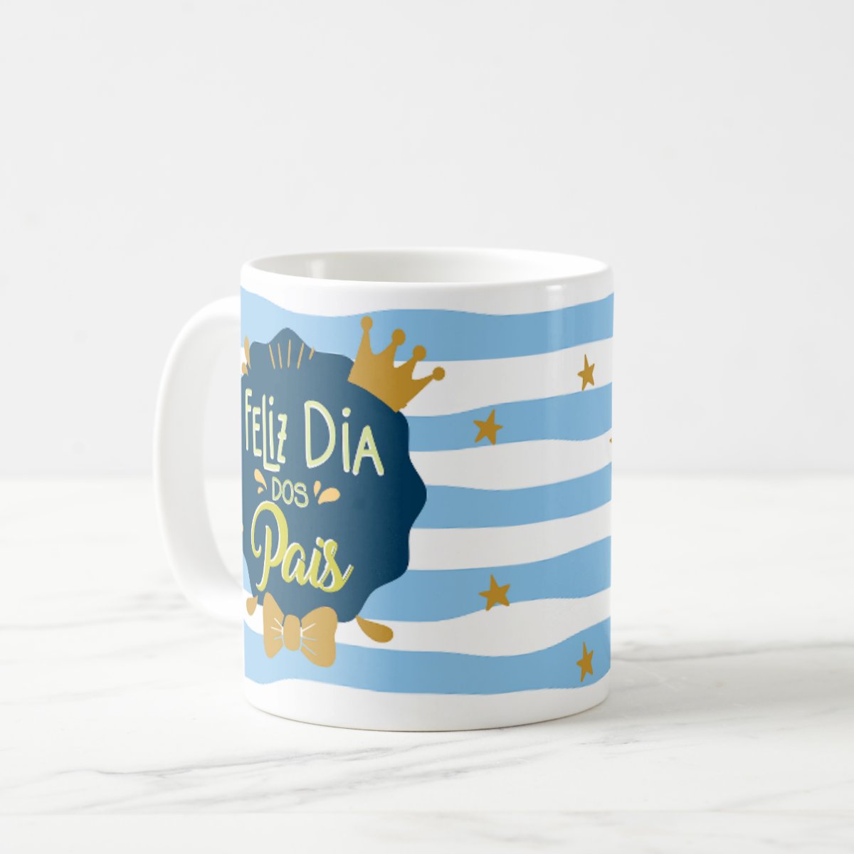 Caneca Feliz Dia dos Pais Presente Escola Empresa Família
