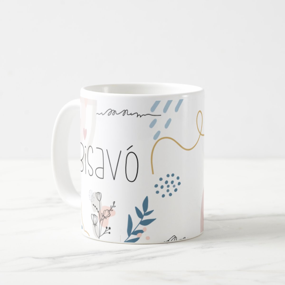 Caneca Minimalista Personalizada Bisavó Presente para Bisa